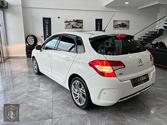 CARZADE'DEN 2012 C4 1.6 e-HDİ EXCLUSİVE CAM TVN 132,000KM 1 BOYA