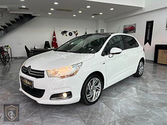 CARZADE'DEN 2012 C4 1.6 e-HDİ EXCLUSİVE CAM TVN 132,000KM 1 BOYA
