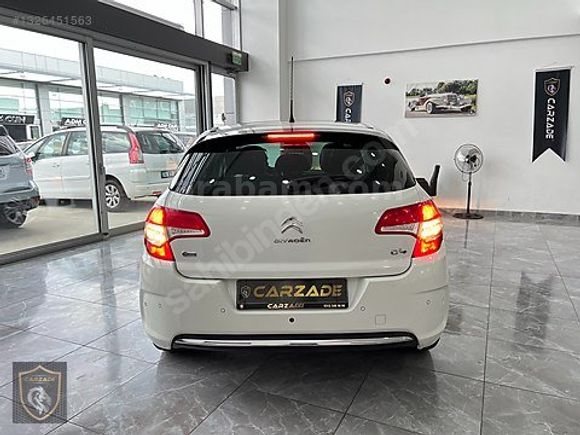 CARZADE'DEN 2012 C4 1.6 e-HDİ EXCLUSİVE CAM TVN 132,000KM 1 BOYA
