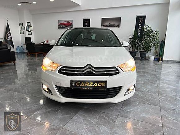CARZADE'DEN 2012 C4 1.6 e-HDİ EXCLUSİVE CAM TVN 132,000KM 1 BOYA