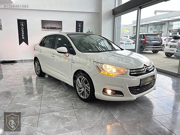 CARZADE'DEN 2012 C4 1.6 e-HDİ EXCLUSİVE CAM TVN 132,000KM 1 BOYA