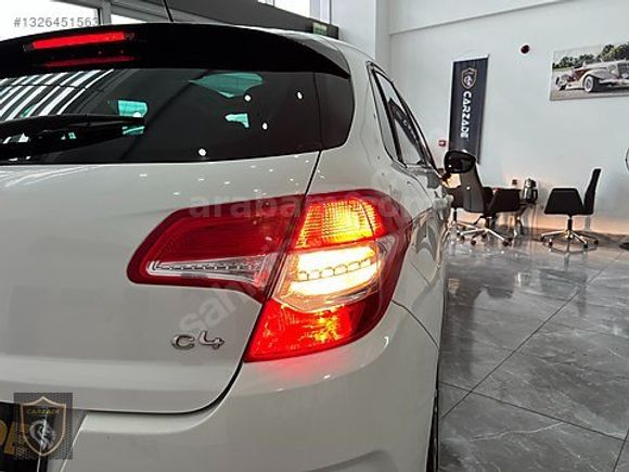 CARZADE'DEN 2012 C4 1.6 e-HDİ EXCLUSİVE CAM TVN 132,000KM 1 BOYA