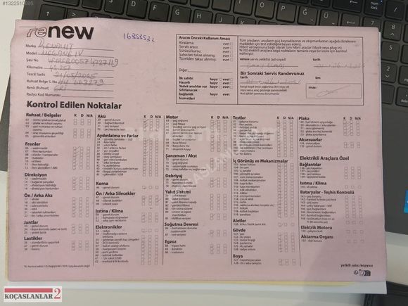 KOÇASLANLAR 2 - 2025 RENAULT MEGANE 1.3 TCE ICON %20KDV