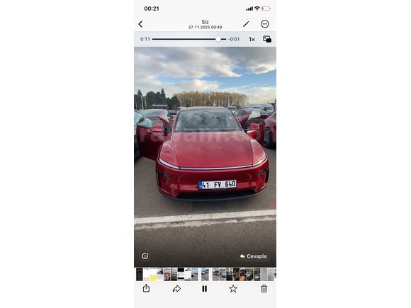 Sahibinden Tesla Model Y Premium (Juniper) 2025 Model  Hatasız Boyasız Tramersiz