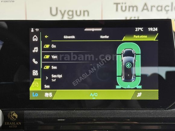RENAULT CLİO 1.2 TCE ESPRİT ALPİNE LANSMAN RENK SIFIR AYARINDA