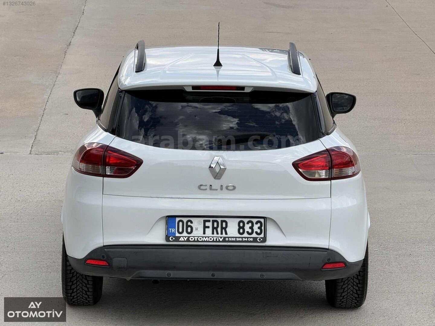 Galeriden Renault Clio 1.2 SportTourer Joy 2013 Model Ankara 221.500 km Beyaz 6