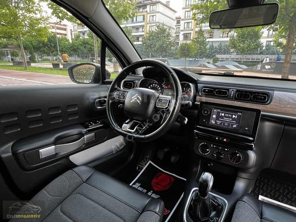 2021-CİTROEN-C3-1.2 BENZİN FEEL-DEĞİŞENSİZ-PARKSENSÖRLÜ-83HP