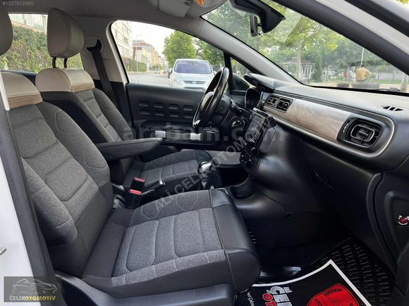 2021-CİTROEN-C3-1.2 BENZİN FEEL-DEĞİŞENSİZ-PARKSENSÖRLÜ-83HP