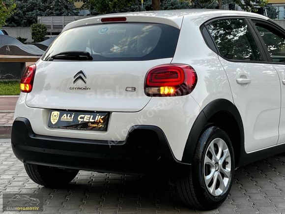 2021-CİTROEN-C3-1.2 BENZİN FEEL-DEĞİŞENSİZ-PARKSENSÖRLÜ-83HP