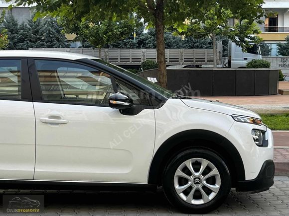 2021-CİTROEN-C3-1.2 BENZİN FEEL-DEĞİŞENSİZ-PARKSENSÖRLÜ-83HP