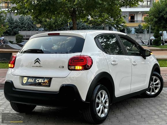 2021-CİTROEN-C3-1.2 BENZİN FEEL-DEĞİŞENSİZ-PARKSENSÖRLÜ-83HP