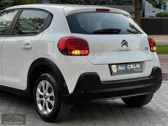 2021-CİTROEN-C3-1.2 BENZİN FEEL-DEĞİŞENSİZ-PARKSENSÖRLÜ-83HP