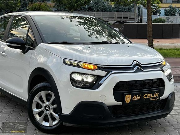 2021-CİTROEN-C3-1.2 BENZİN FEEL-DEĞİŞENSİZ-PARKSENSÖRLÜ-83HP