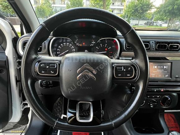 2021-CİTROEN-C3-1.2 BENZİN FEEL-DEĞİŞENSİZ-PARKSENSÖRLÜ-83HP