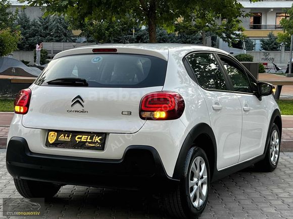 2021-CİTROEN-C3-1.2 BENZİN FEEL-DEĞİŞENSİZ-PARKSENSÖRLÜ-83HP