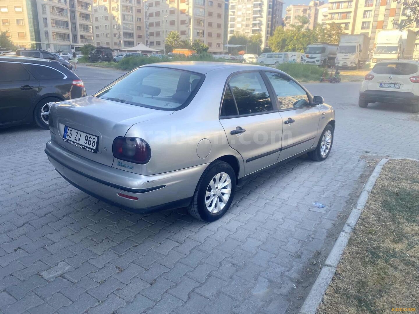 Galeriden Fiat Marea 1.6 SX 2001 Model İzmir 228.500 km Gri 5