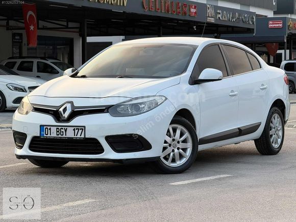 NOKTA BOYASIZ 2013 FLUANCE 1.5 DCI OTMATİK JANT+EKRAN+SENSÖR
