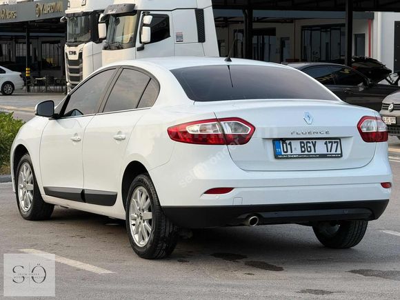 NOKTA BOYASIZ 2013 FLUANCE 1.5 DCI OTMATİK JANT+EKRAN+SENSÖR