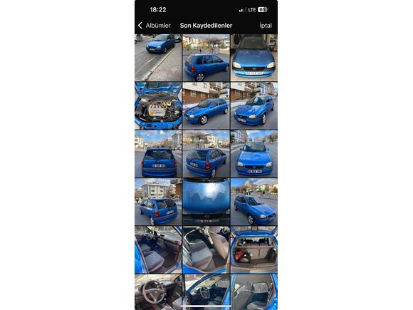 Sahibinden Opel Corsa 1.4 GLS 2000 Model