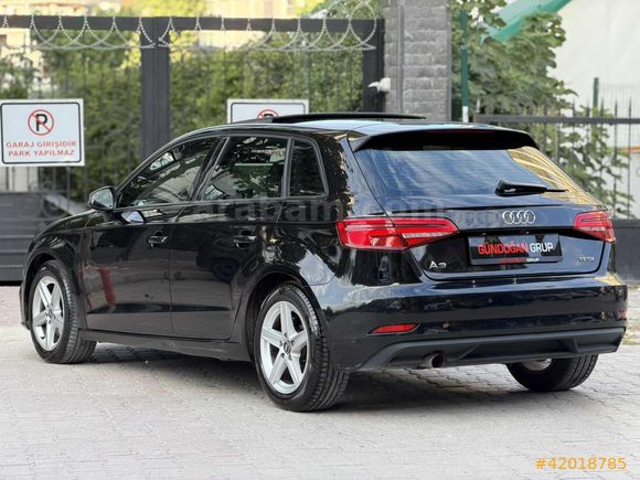 GÜNDOĞAN GRUP' 2018 AUDI A3 SPORTBACK 1.0 TFSI DYNAMIC CAM TAVAN