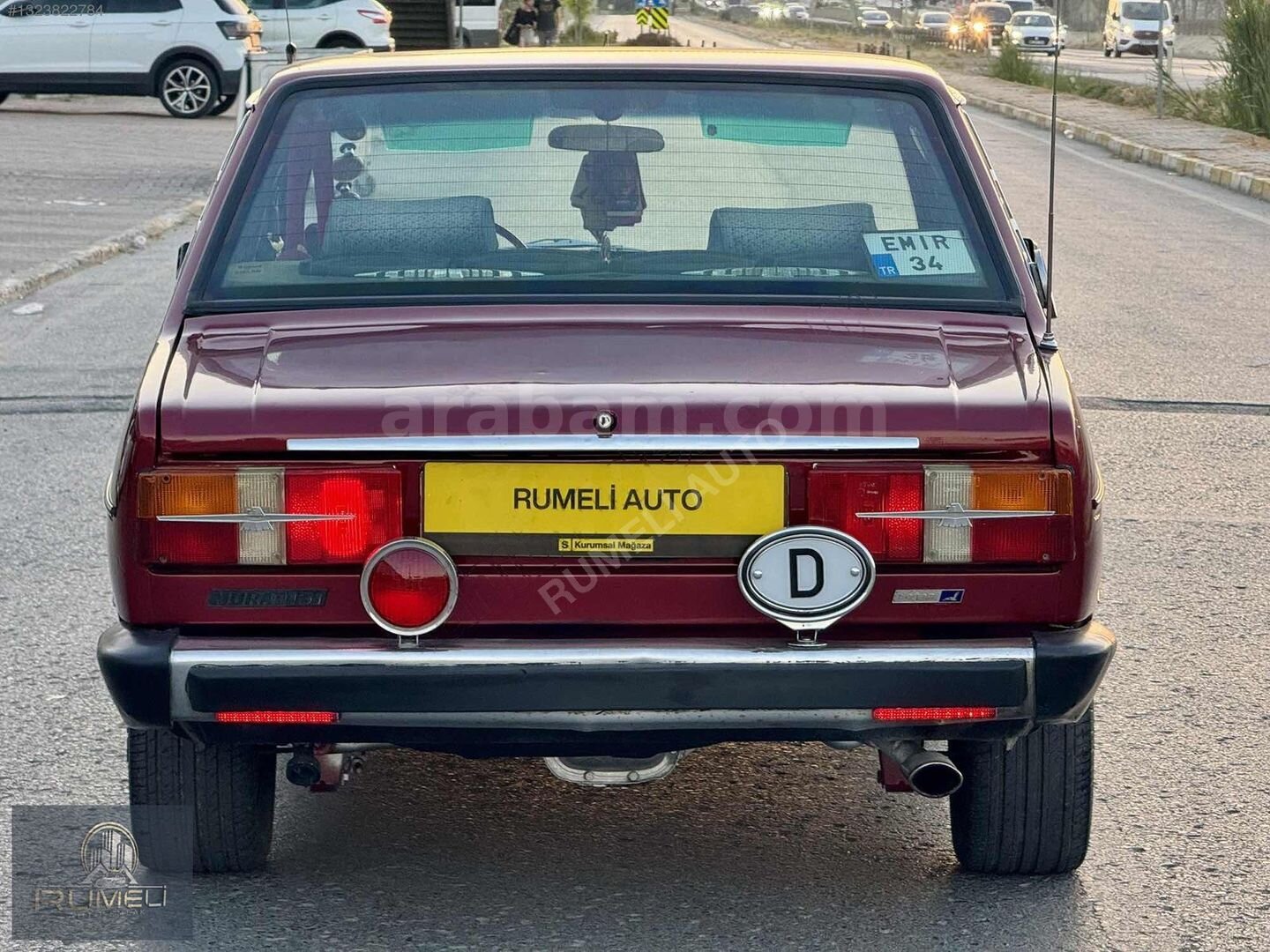 Galeriden Tofaş Doğan SLX 1986 Model İstanbul 99.000 km Kırmızı 6