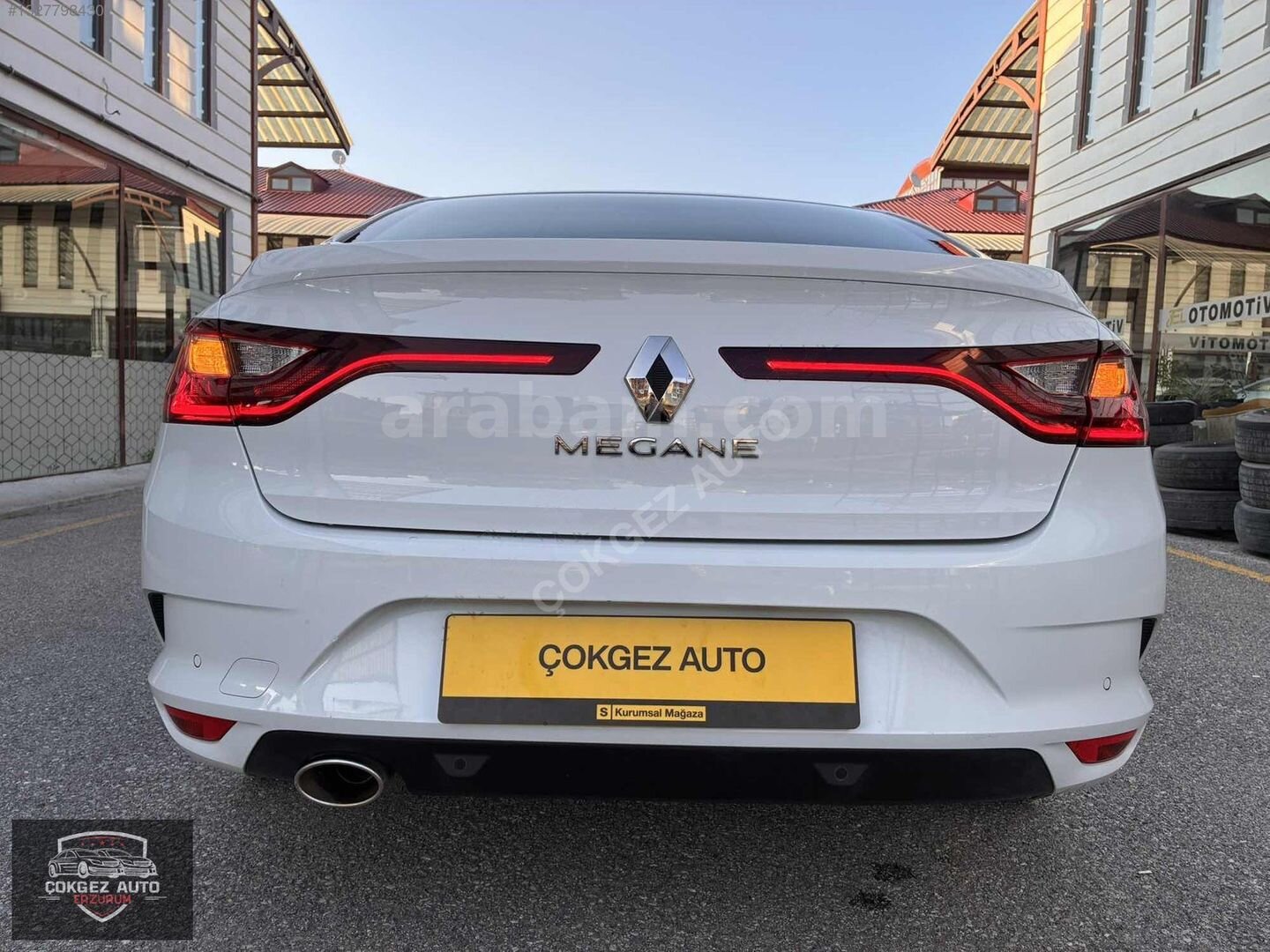 Galeriden Renault Megane 1.3 TCe Joy 2019 Model Erzurum 45.000 km Beyaz 5