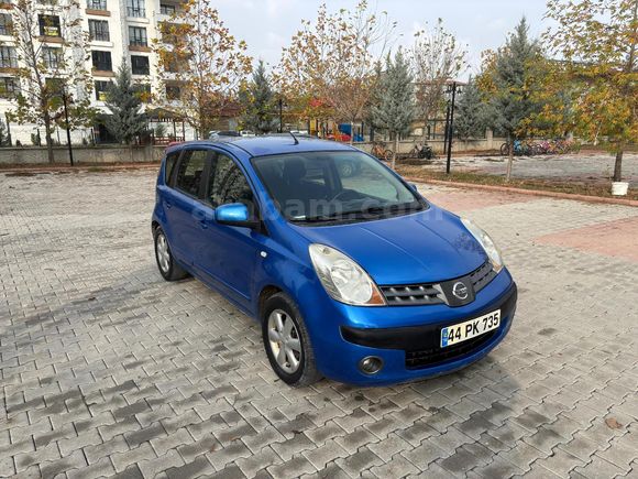 Sahibinden Nissan Note 1.6 Tekna 2007 Model  170.000 km Mavi