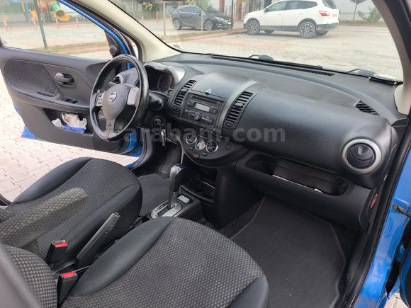Sahibinden Nissan Note 1.6 Tekna 2007 Model  170.000 km Mavi