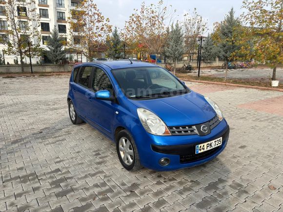 Sahibinden Nissan Note 1.6 Tekna 2007 Model  170.000 km Mavi