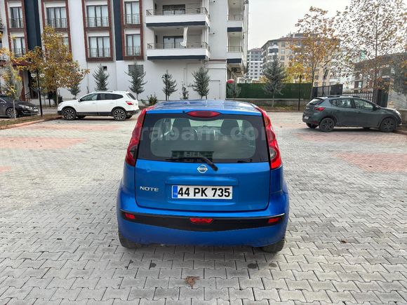 Sahibinden Nissan Note 1.6 Tekna 2007 Model  170.000 km Mavi