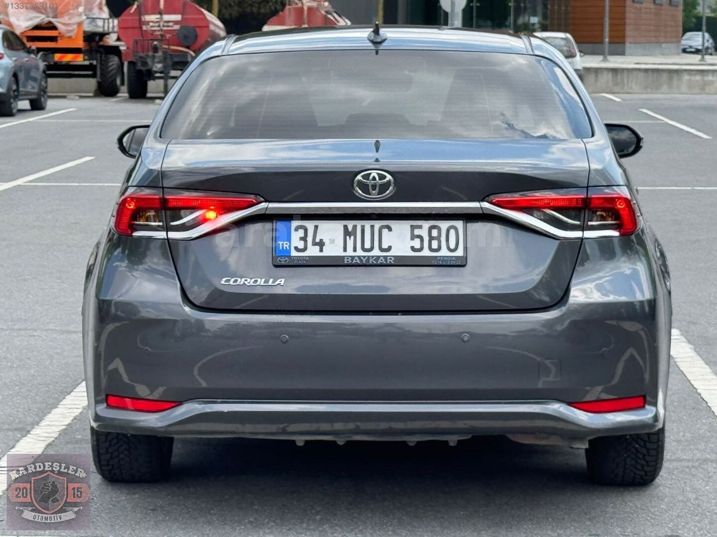 Galeriden Toyota Corolla 1.5 Dream 2025 Model Tekirdağ 42.000 km Gri 2