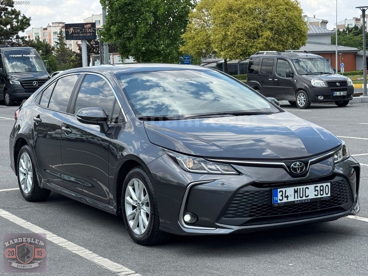 Galeriden Toyota Corolla 1.5 Dream 2025 Model Tekirdağ 42.000 km Gri 4