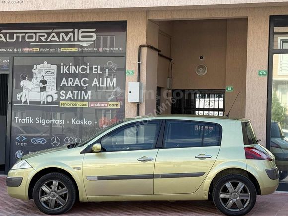 2005 MODEL RENAULT MEGANE DYNAMİQE 1.6 16V 115 HP 172.000 KM