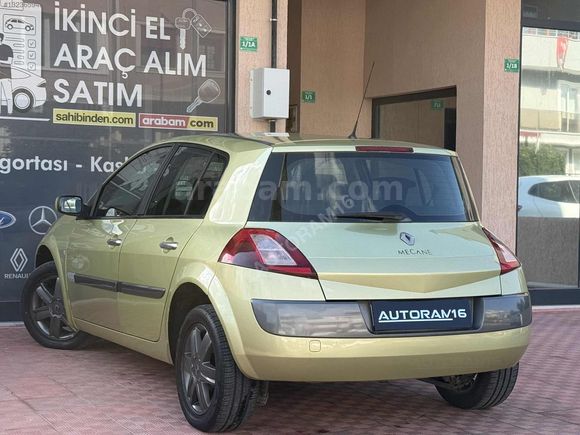 2005 MODEL RENAULT MEGANE DYNAMİQE 1.6 16V 115 HP 172.000 KM