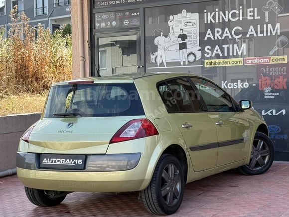 2005 MODEL RENAULT MEGANE DYNAMİQE 1.6 16V 115 HP 172.000 KM