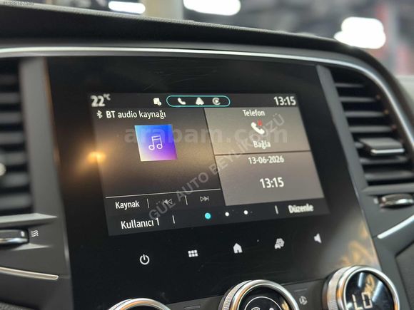 2023 MEGANE 1.3 TCE 140 HP TOUCH EDC ORJİNAL SERVİS BAKIMLI