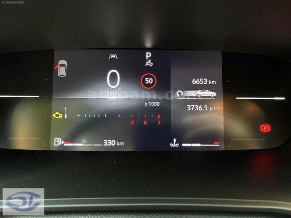 2025 MEGANE 1.3 TCE TOUCH - HATASIZ - 6 650KM