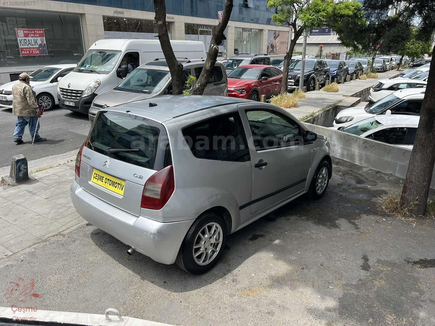 Galeriden Citroen C2 1.4 HDi SX 2006 Model İstanbul 231.000 km Gri 2