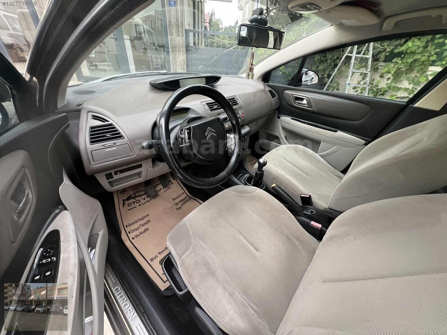 Galeriden Citroen C4 1.6 HDi SX 2006 Model Samsun 323.000 km Siyah 4