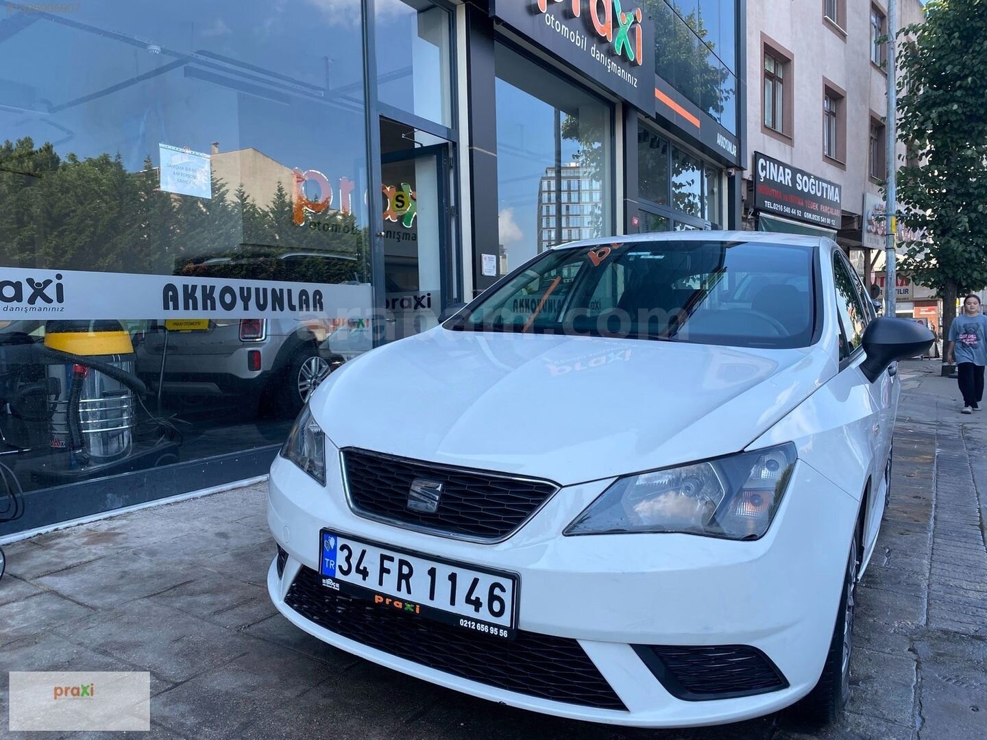 Galeriden Seat Ibiza 1.2 TSI Reference 2015 Model İstanbul 64.000 km Beyaz 1