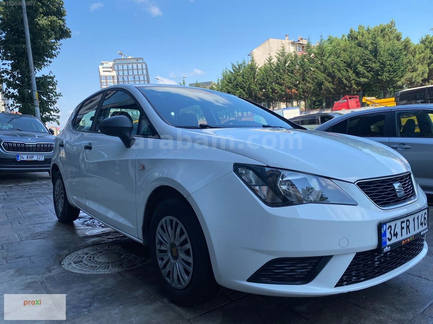 Galeriden Seat Ibiza 1.2 TSI Reference 2015 Model İstanbul 64.000 km Beyaz 2