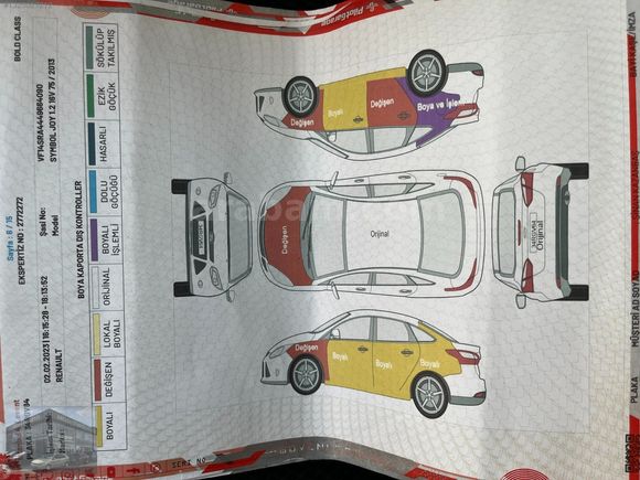 2013 SYMBOL 1.5 - K.KARTINA 12 TAKSİT -