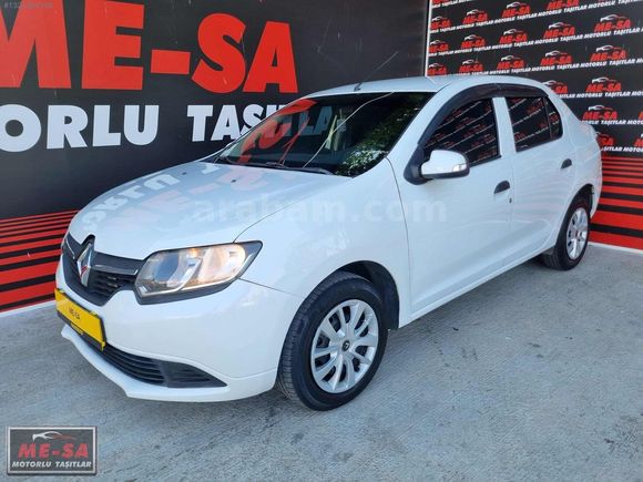 ME-SAN'DAN 2016 MODEL RENAULT SYMBOL 1.5 DİZEL JOY PAKET