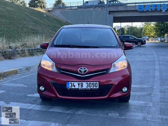2012 MODEL TOYOTA YARİS 1.33 STYLE 148 BİN ORJİNAL KM