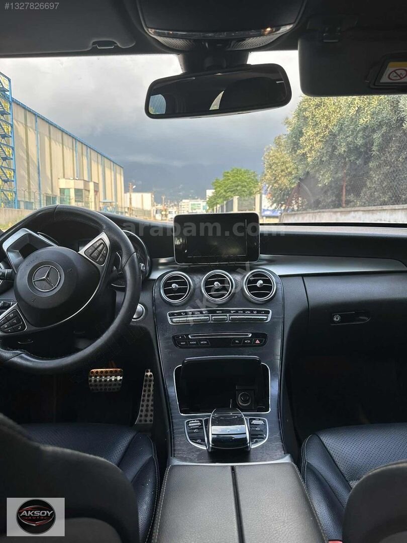Galeriden Mercedes - Benz C 200 d BlueTEC AMG 2017 Model Kayseri 280.000 km Beyaz 5