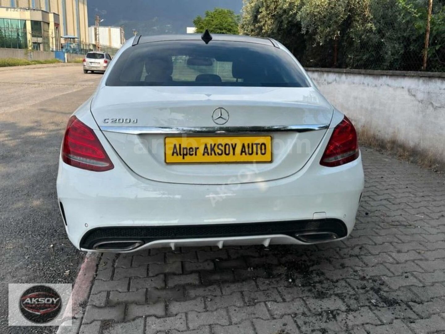Galeriden Mercedes - Benz C 200 d BlueTEC AMG 2017 Model Kayseri 280.000 km Beyaz 4
