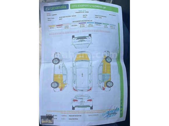 ŞEKİL OTOMOTİV'DEN-DEĞİŞENSİZ 2012 LEON 88.000 KM