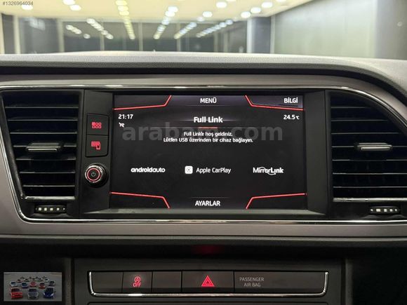 75.000 KM*2018 LEON CAM TAVAN/LED FAR/GERİ GÖRÜŞ/CAR PLAY/K.AYNA