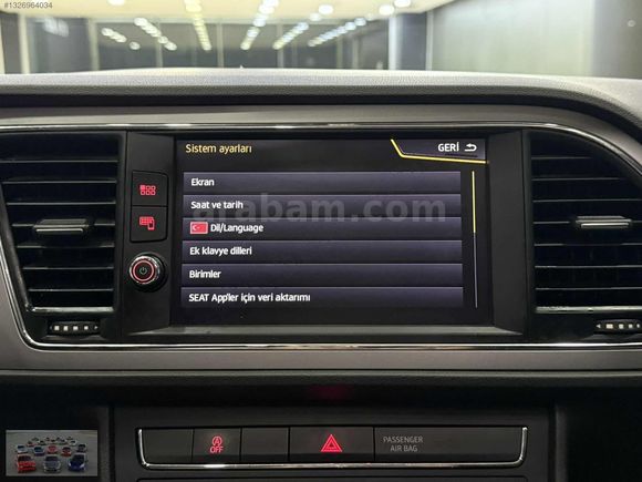 75.000 KM*2018 LEON CAM TAVAN/LED FAR/GERİ GÖRÜŞ/CAR PLAY/K.AYNA
