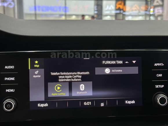 DEĞİŞENSİZ 2022 SKODA OCTAVİA E-TEC ELİTE CAR PLAY*LANSMAN RENK*